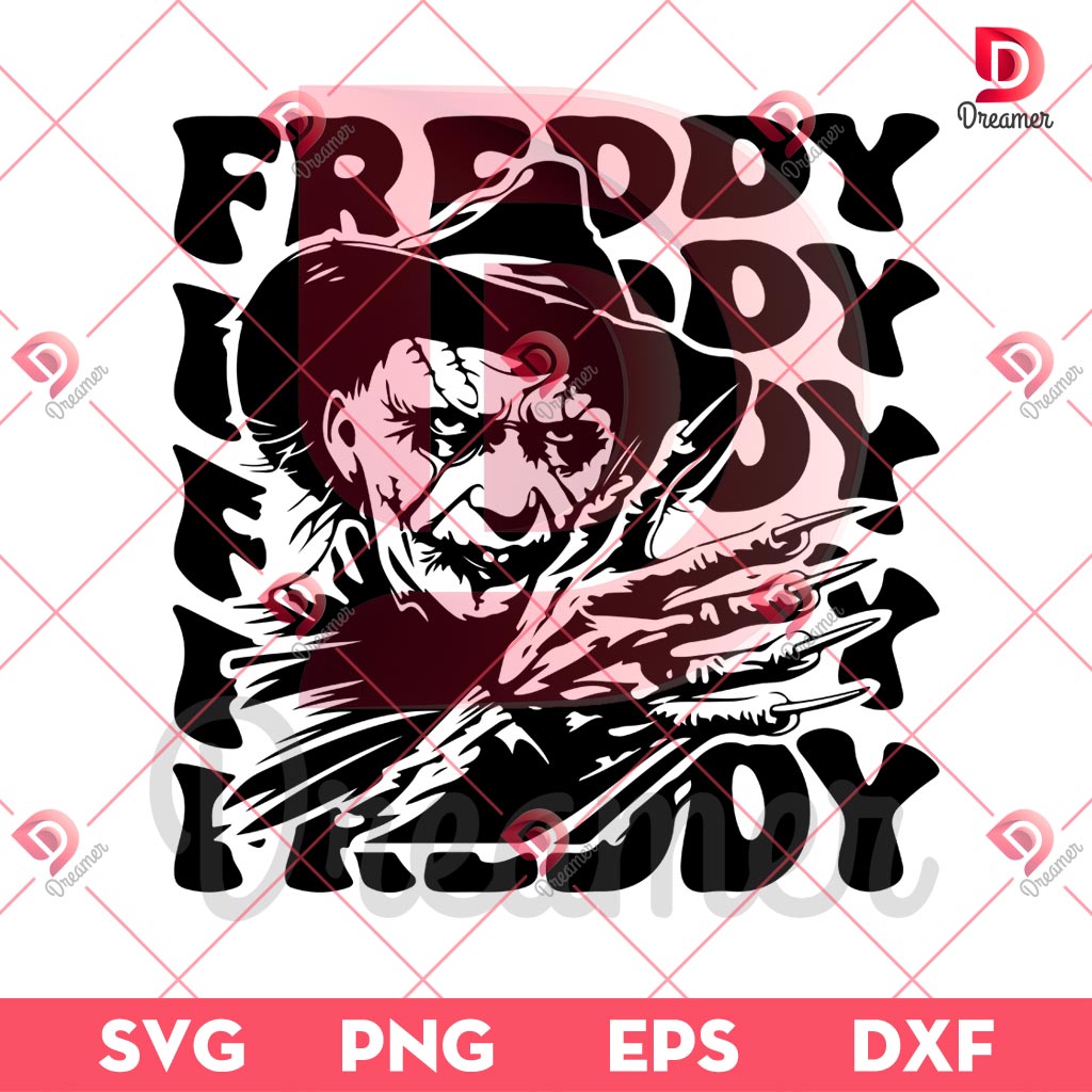 Freddy Krueger SVG PNG, Horror Killer SVG PNG, Freddy Halloween SVG PNG 1 Freddy Krueger SVG PNG, Horror Killer SVG PNG, Freddy Halloween SVG PNG