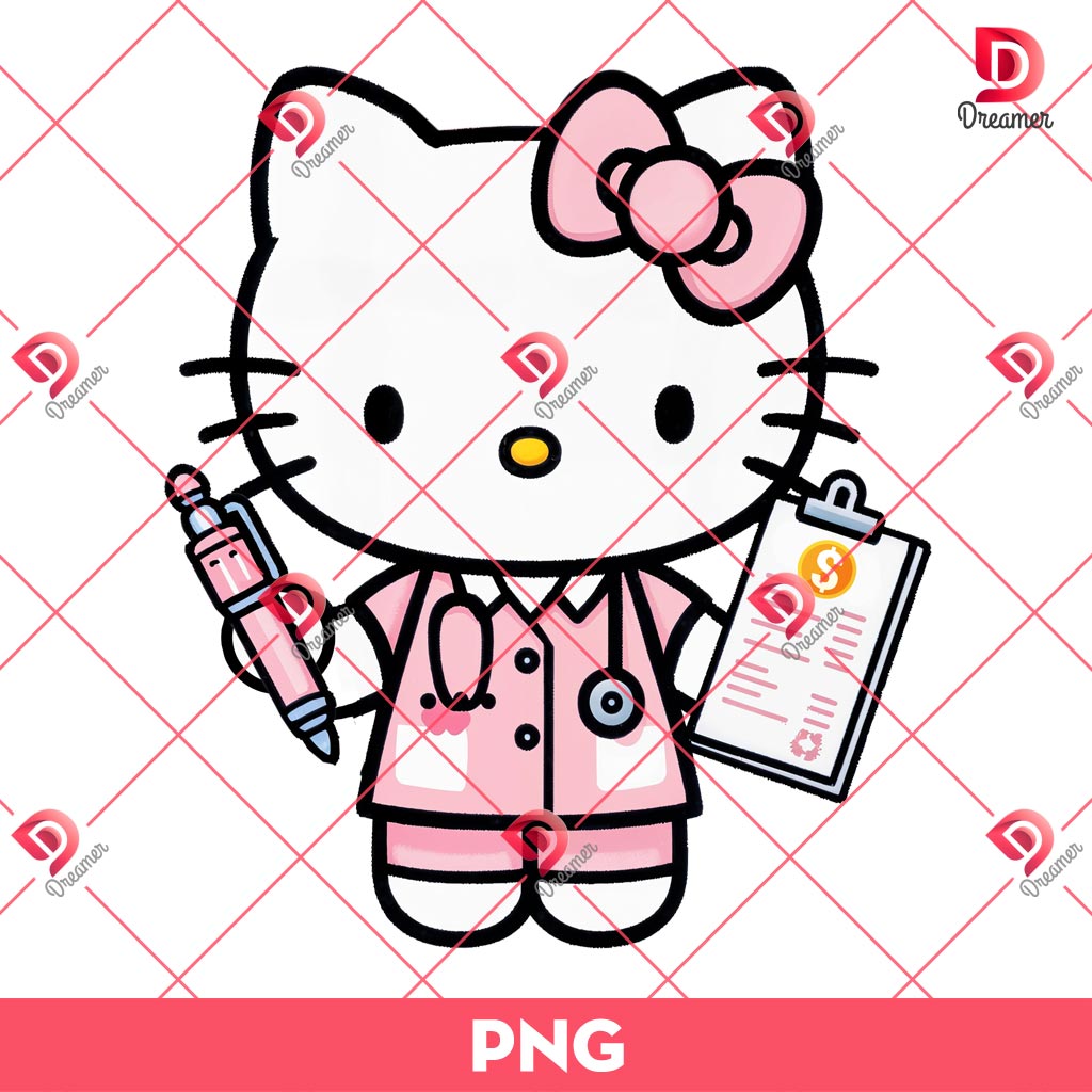 Bundle Hello Kitty Hospital PNG 3 H2