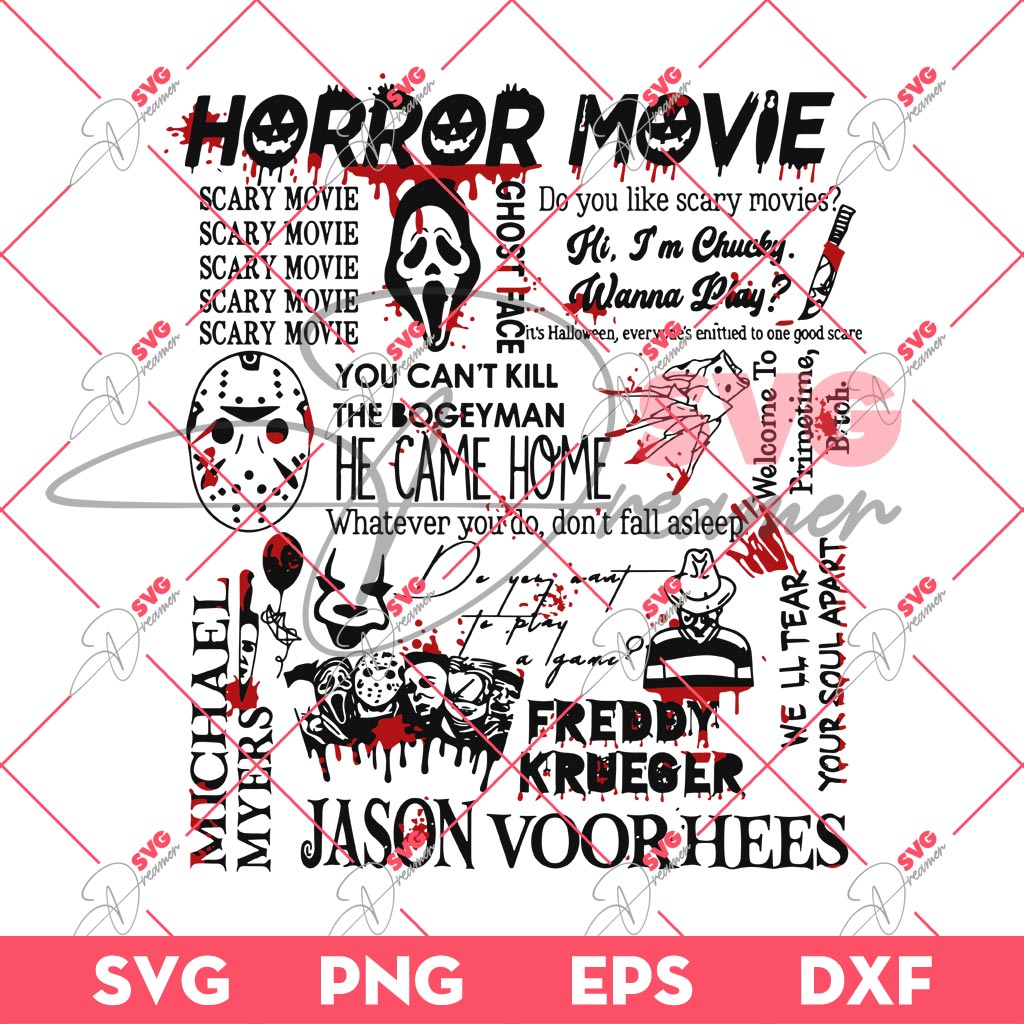 Halloween Horror Movie SVG PNG, Do You Like Scary Movies SVG PNG, Halloween SVG PNG 1 Halloween Horror Movie SVG PNG, Do You Like Scary Movies SVG PNG, Halloween SVG PNG