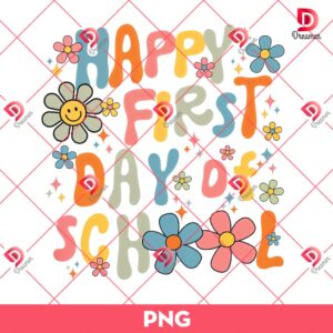 Happy First Day Of School PNG, Back To School PNG