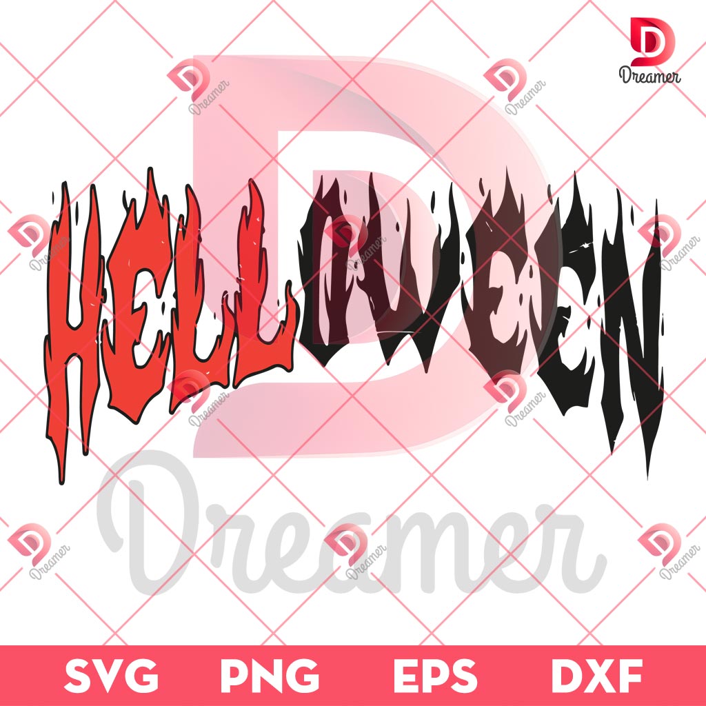 Hellloween SVG PNG, Funny Halloween SVG PNG, Spooky Season SVG PNG 1 Hellloween SVG PNG, Funny Halloween SVG PNG, Spooky Season SVG PNG