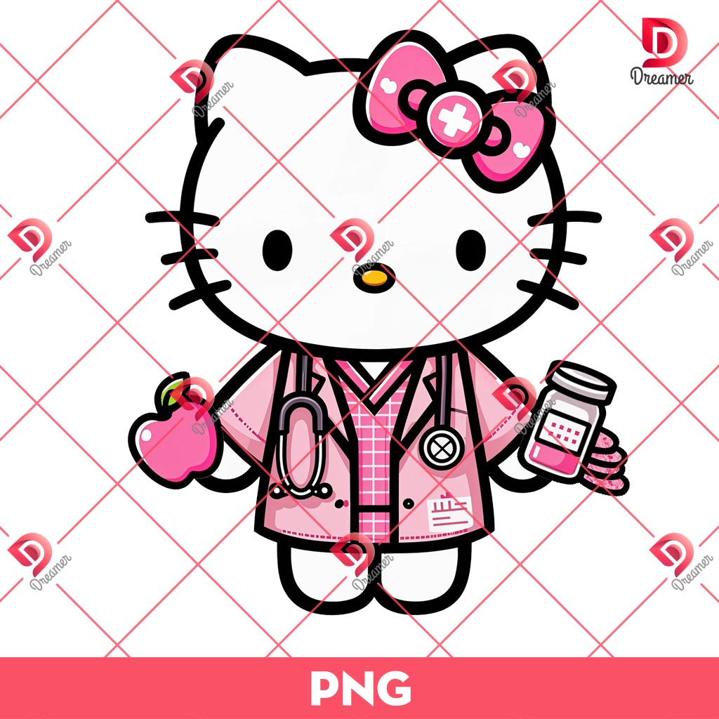 Hello Kitty Dietitian PNG, Hello Kitty In Hospital PNG 1 Hello Kitty Dietitian PNG, Hello Kitty In Hospital PNG