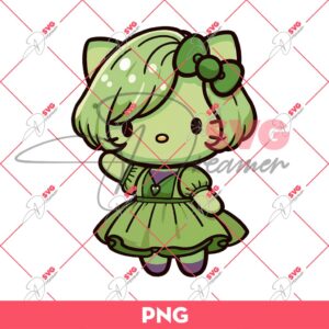 Hello Kitty Disgust Inside Out PNG, Inside Out 2 PNG
