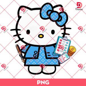 Hello Kitty Medical Biller PNG
