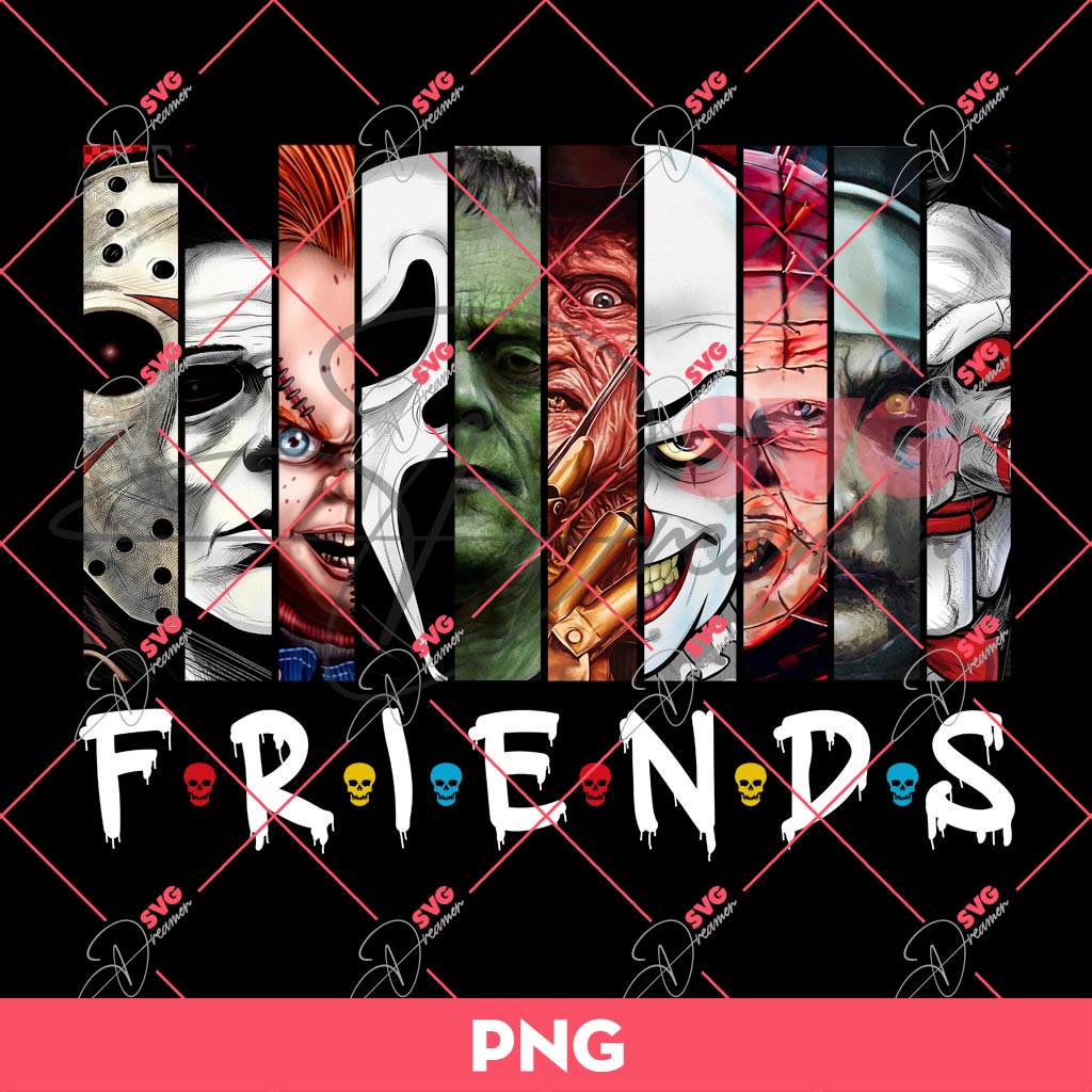 Horror Characters Friends PNG, Horror Halloween PNG 1 Horror Characters Friends PNG, Horror Halloween PNG