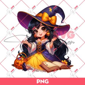 Jasmine Witch Halloween PNG, Disney Princess Halloween PNG