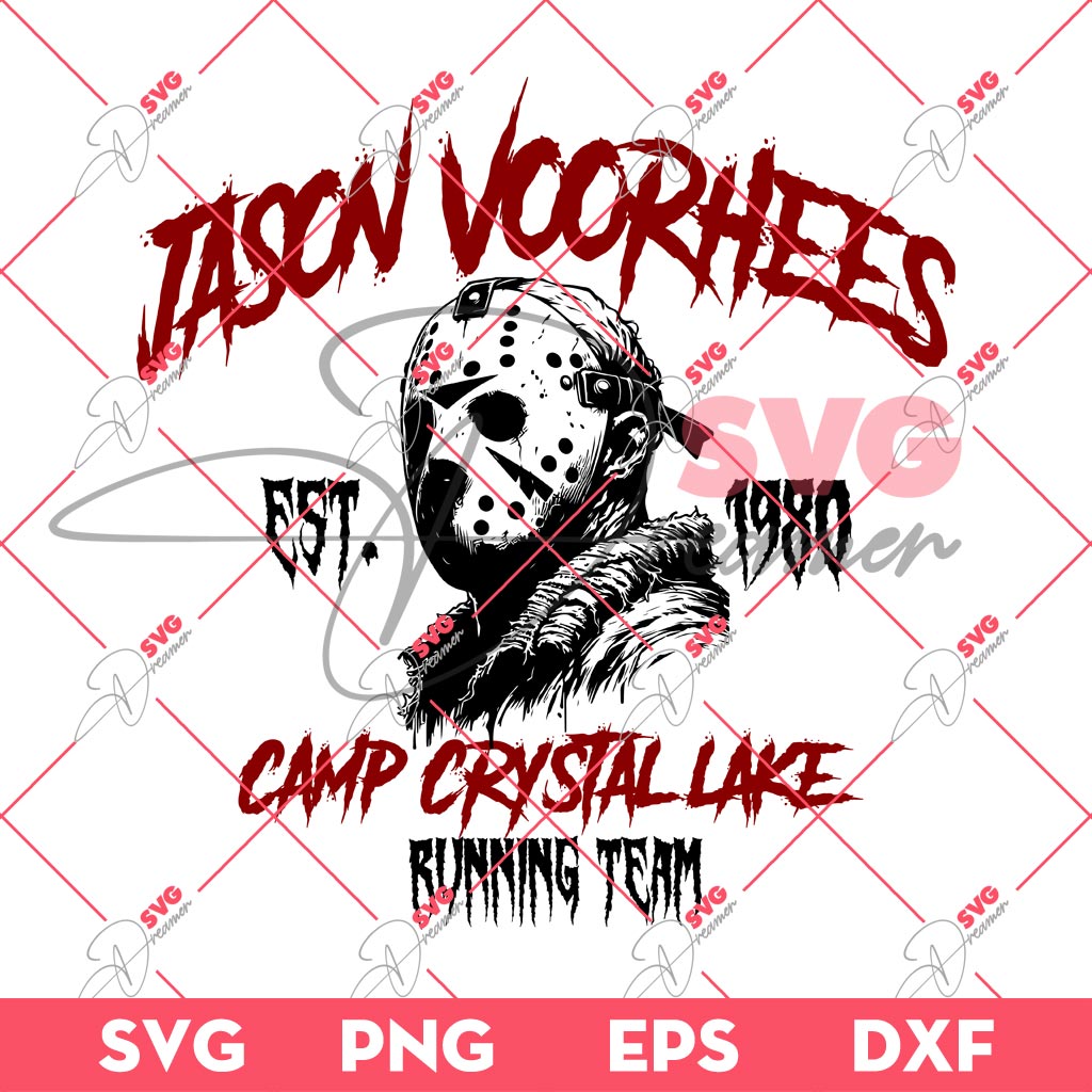 Jason Voorhees SVG, Jason Voorhees Camp Crystal Lake SVG, Horror Character Halloween SVG PNG 1 Jason Voorhees SVG, Jason Voorhees Camp Crystal Lake SVG, Horror Character Halloween SVG PNG