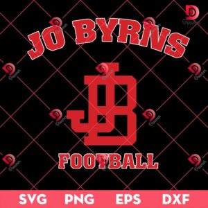 Jo Byrns Football SVG PNG EPS DXF