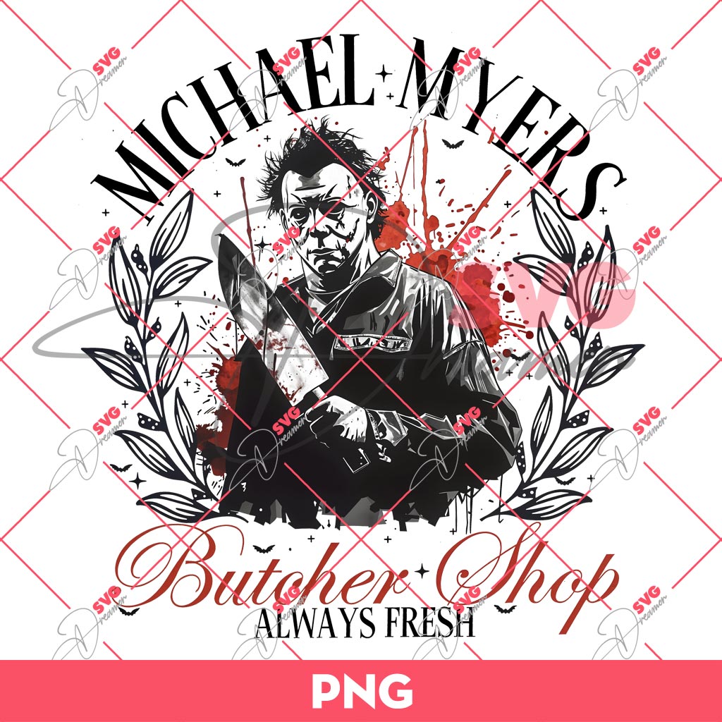 Michael Myers Butcher Shop Always Fresh PNG, Michael Myers Halloween PNG, Horror Characters PNG 1 Michael Myers Butcher Shop Always Fresh PNG, Michael Myers Halloween PNG, Horror Characters PNG