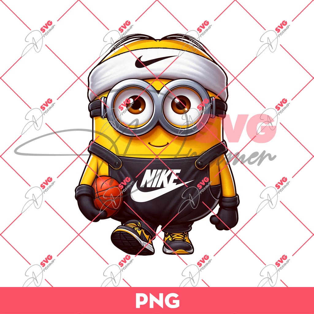 Minion Wearing Nike Outfits PNG, Minion Cartoon PNG 1 Minion Wearing Nike Outfits PNG, Minion Cartoon PNG