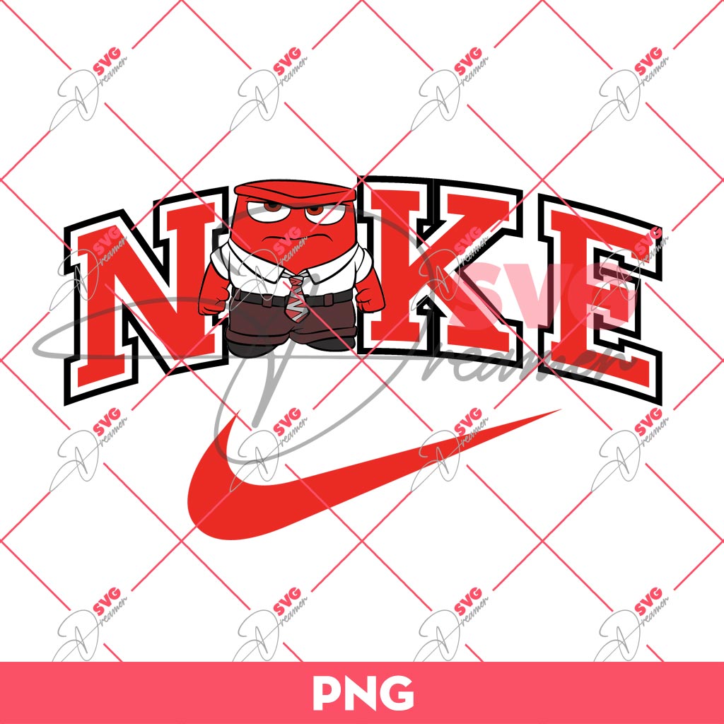 Nike Anger PNG, Inside Out 2 PNG 1 Nike Anger PNG, Inside Out 2 PNG