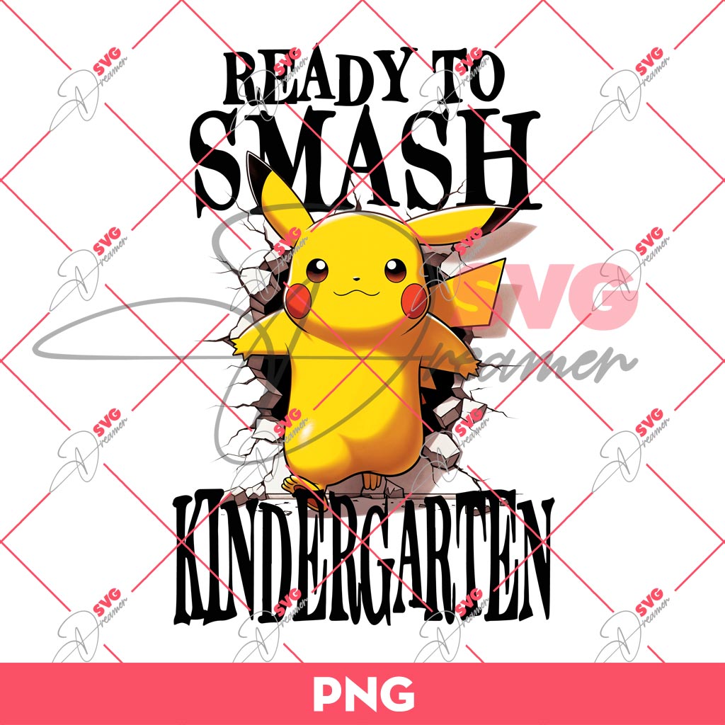 Pikachu Ready To Smash Kindergarten PNG, Funny Pikachu Back To School PNG 1 Pikachu Ready To Smash Kindergarten PNG, Funny Pikachu Back To School PNG