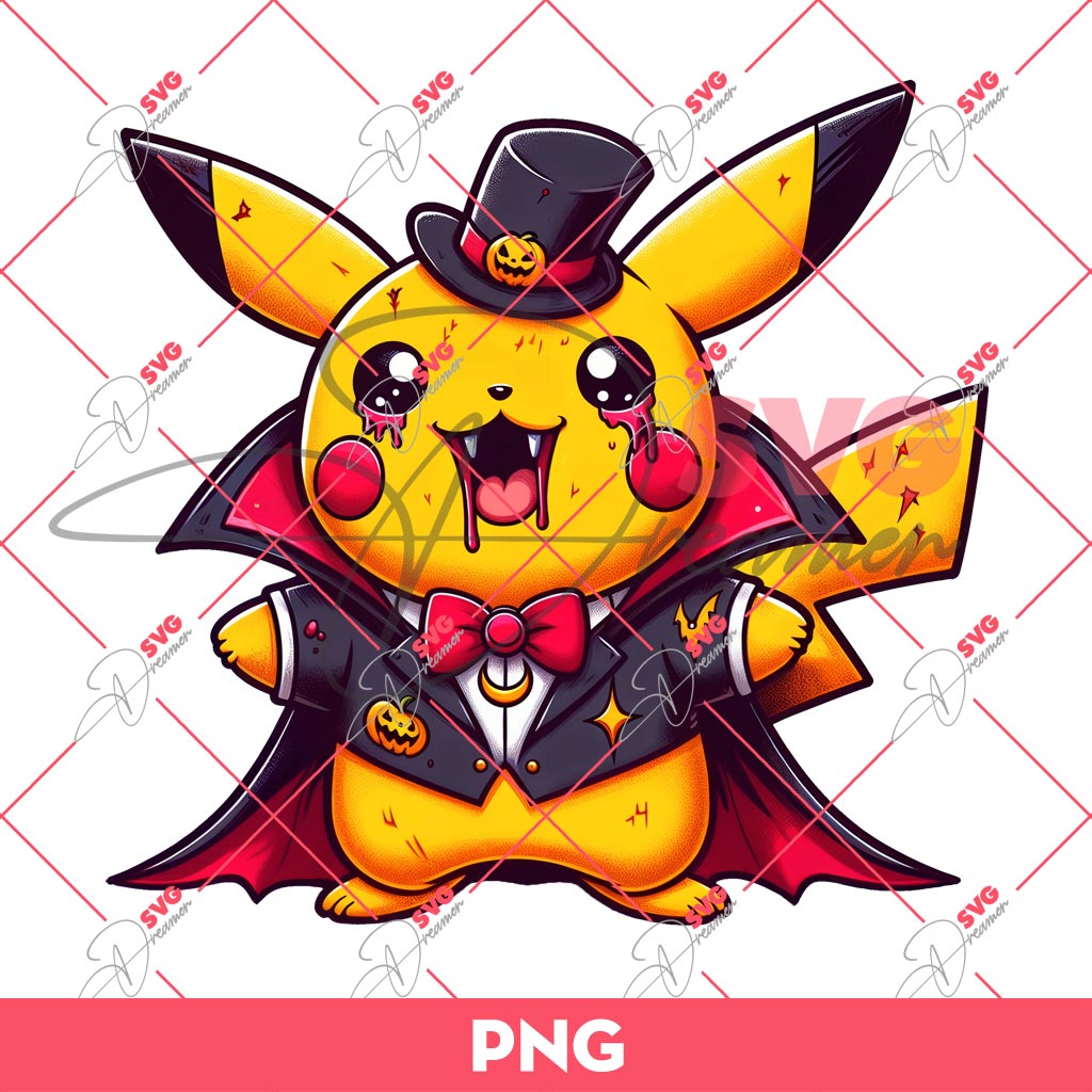 Pikachu Vampire Halloween PNG, Pokemon Pikachu Halloween PNG 1 Pikachu Vampire Halloween PNG, Pokemon Pikachu Halloween PNG