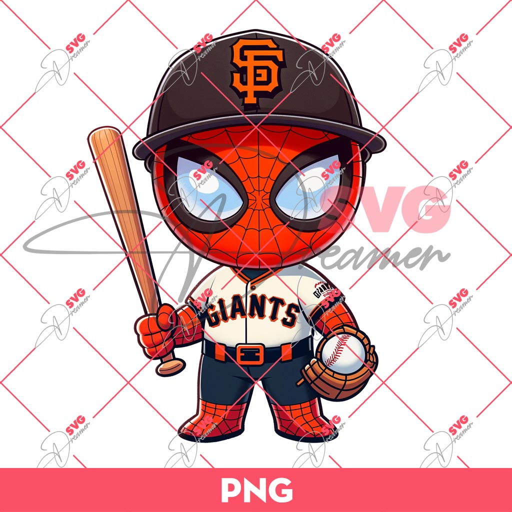 San Francisco Giants Spiderman PNG, Baby Spiderman MLB Baseball PNG 1 San Francisco Giants Spiderman PNG, Baby Spiderman MLB Baseball PNG