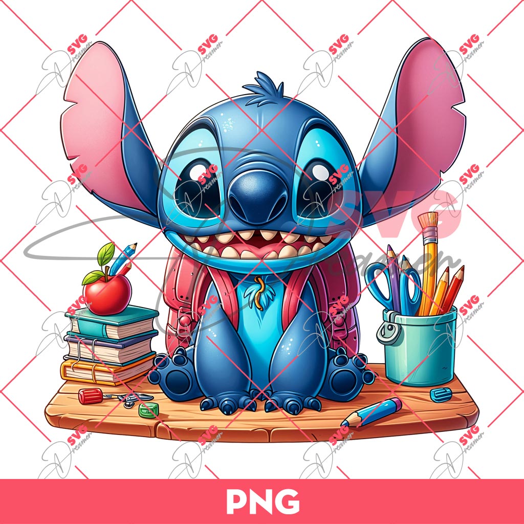 Stitch Back To School PNG, First Day Of School PNG, Teacher School PNG 2 Stitch Back To School PNG, First Day Of School PNG, Teacher School PNG