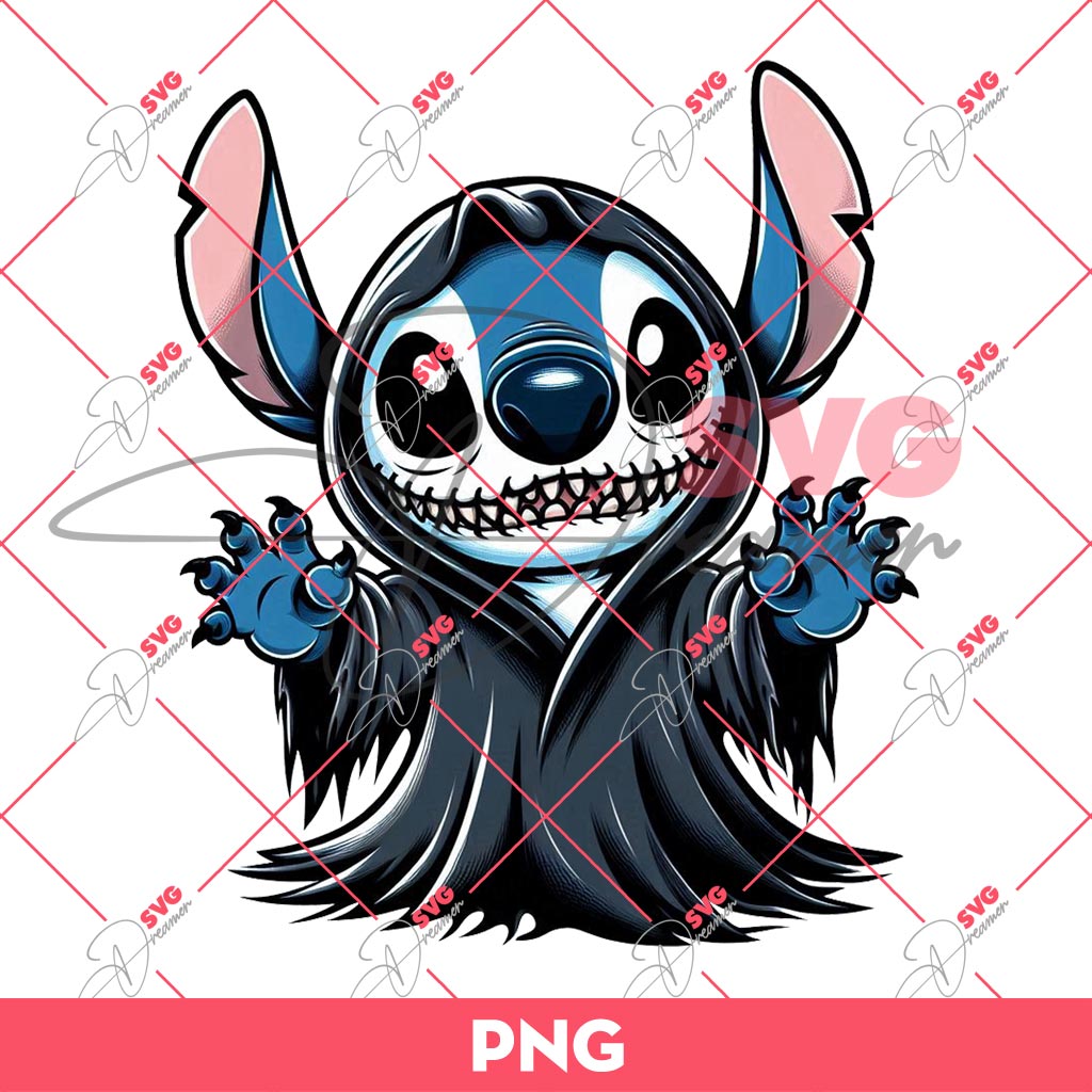 Stitch Ghost PNG, Disney Stitch Halloween PNG, Scary Characters PNG 1 Stitch Ghost PNG, Disney Stitch Halloween PNG, Scary Characters PNG