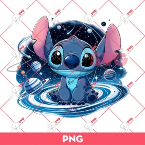 Stitch In Space PNG, Stitch From Another Planet PNG