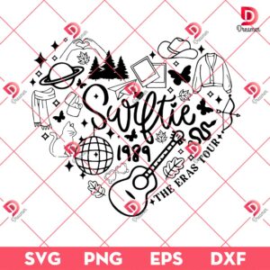 Swiftie 1989 The Eras Tour SVG PNG, Taylor Swift Eras Tour SVG PNG, Swiftie SVG PNG