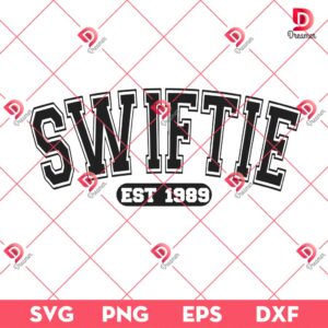 Swiftie EST 1989 SVG PNG, Taylor Swift EST 1989 SVG PNG