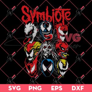 Symbiote SVG PNG, Toxic SVG PNG, Venom SVG PNG