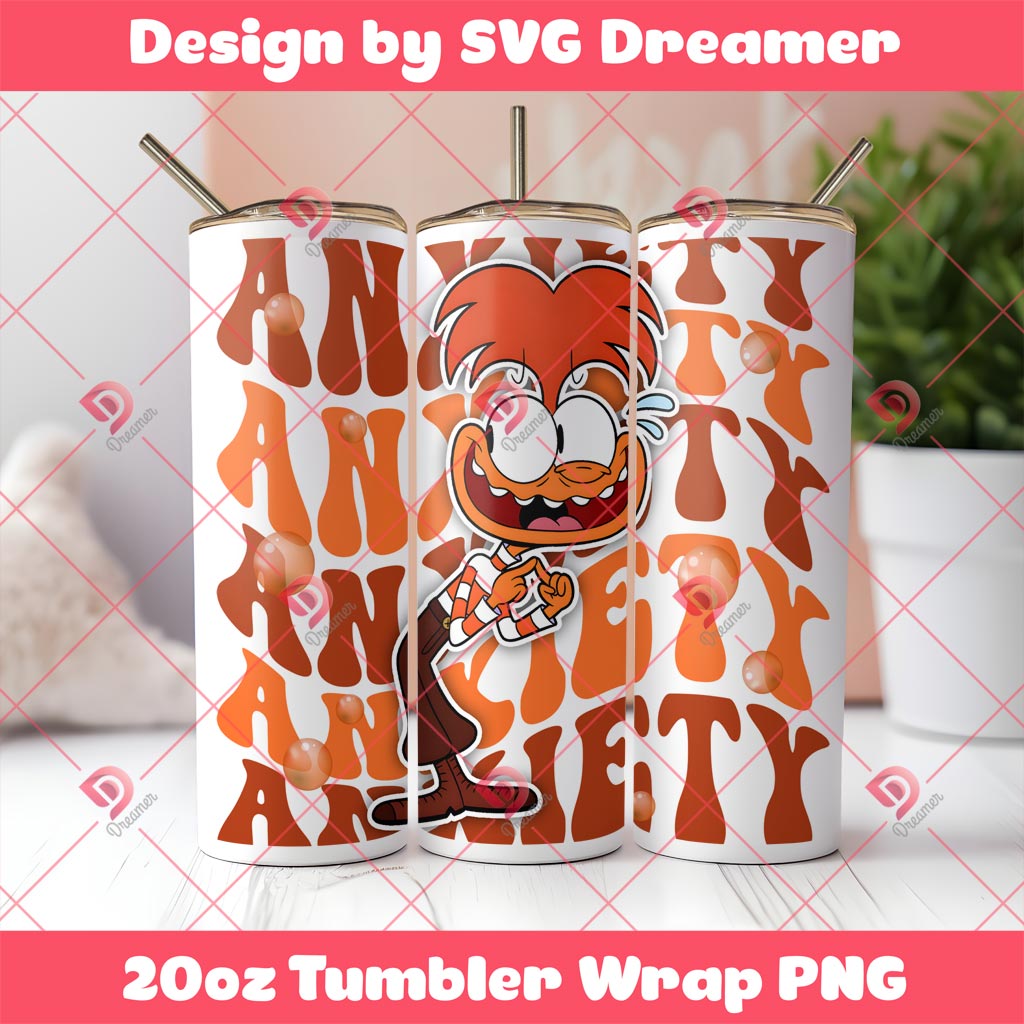 Anxiety Inside Out 2 Tumbler Wrap 20oz PNG, Inside Out 2 Movie Tumbler Wrap PNG 1 Anxiety Inside Out 2 Tumbler Wrap 20oz PNG, Inside Out 2 Movie Tumbler Wrap PNG