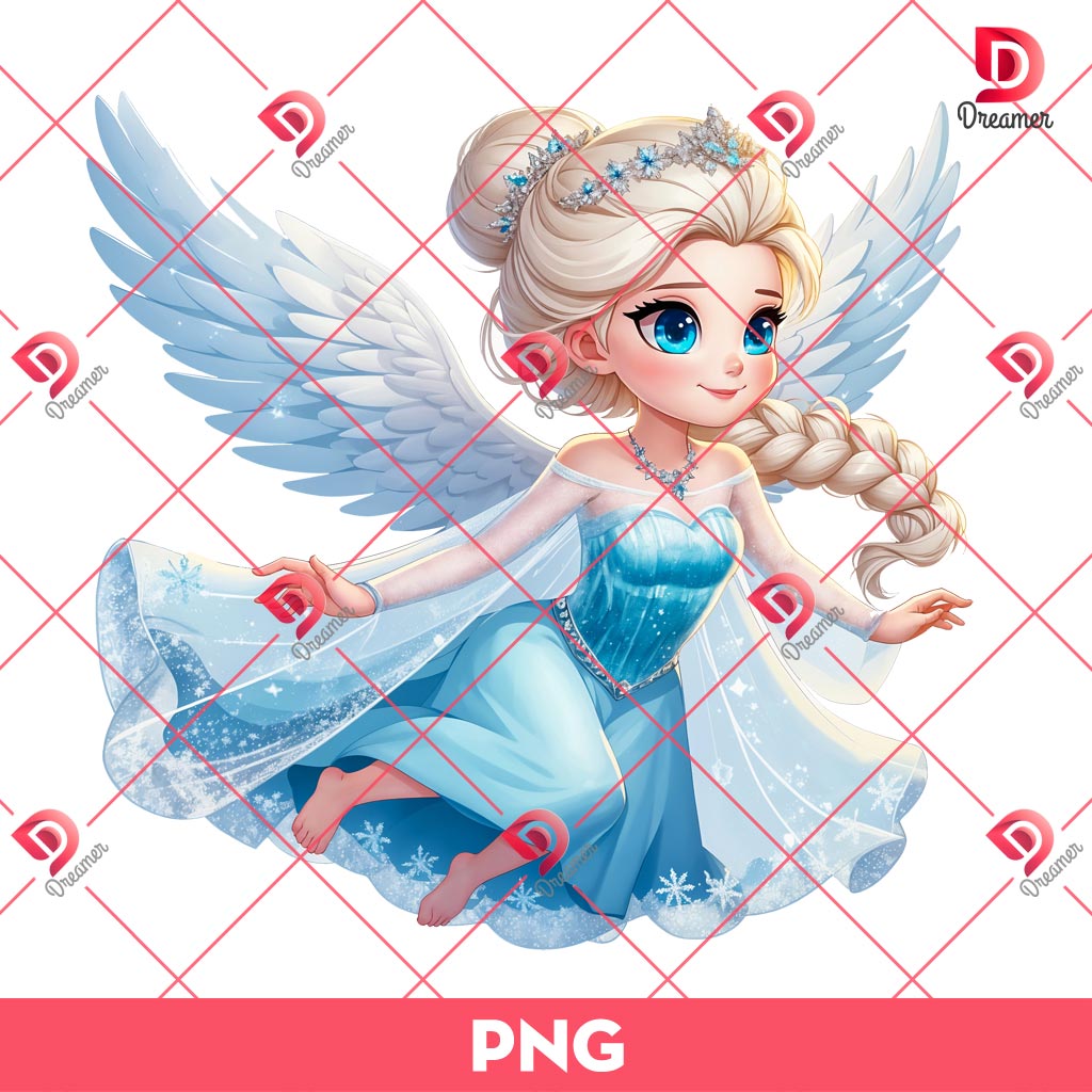 Baby Elsa Angel PNG, Disney Princess Angel PNG 1 Baby Elsa Angel PNG, Disney Princess Angel PNG