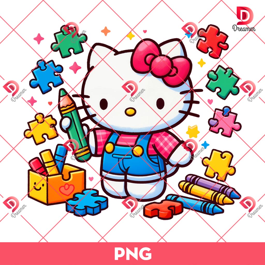 Bundle Autism Hello Kitty PNG, Hello Kitty Puzzle Autism PNG Bundle 2 Bundle Autism Hello Kitty PNG, Hello Kitty Puzzle Autism PNG Bundle