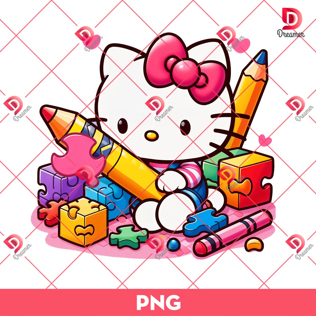 Bundle Autism Hello Kitty PNG, Hello Kitty Puzzle Autism PNG Bundle 3 Bundle Autism Hello Kitty PNG, Hello Kitty Puzzle Autism PNG Bundle