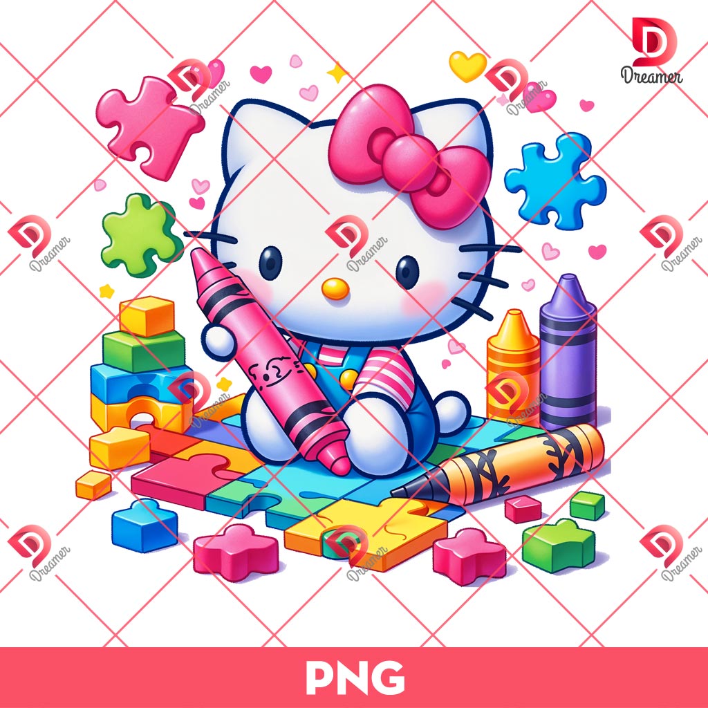 Bundle Autism Hello Kitty PNG, Hello Kitty Puzzle Autism PNG Bundle 9 Bundle Autism Hello Kitty PNG, Hello Kitty Puzzle Autism PNG Bundle