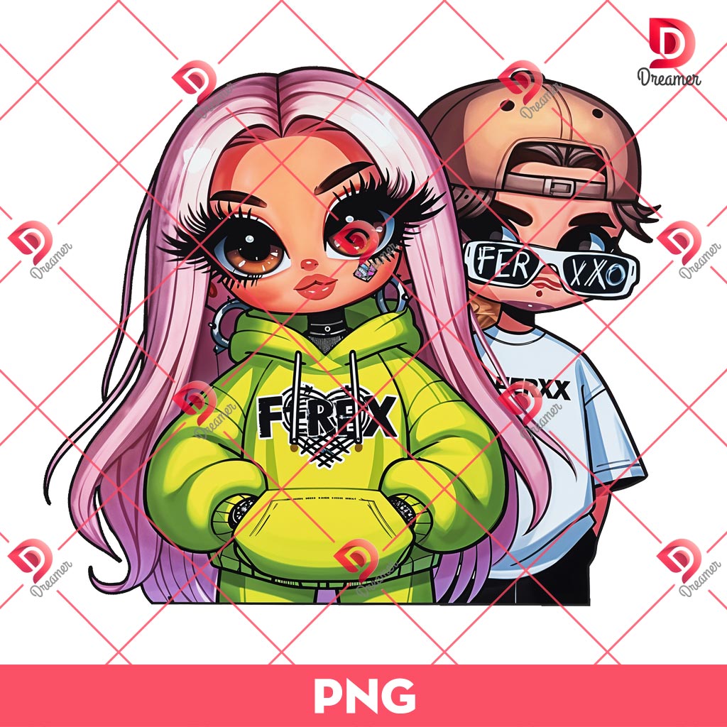 Chicano Boy And Girl PNG 1 Chicano Boy And Girl PNG