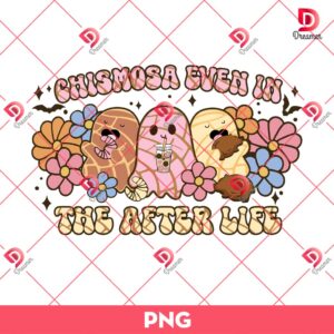 Chismosa Even In The After Life PNG, Cute Ghost Halloween PNG