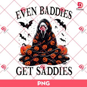 Even Baddies Get Saddies Bundle PNG, Horror Killers Halloween Bundle PNG 10 Even Baddies Get Saddies Bundle PNG, Horror Killers Halloween Bundle PNG