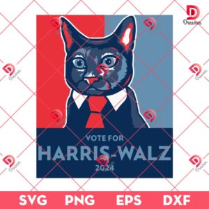 Harris-Walz 2024 SVG PNG, Vote For Harris-Walz SVG PNG, Kamala Harris SVG PNG