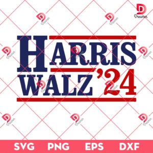 Harris Walz 24 SVG PNG, Vote For Harris Walz SVG PNG