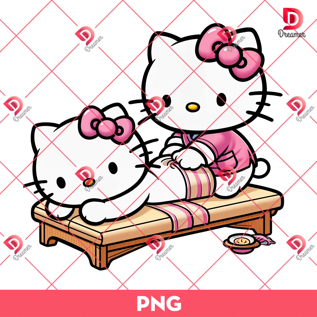 Hello Kitty Massage Therapist PNG, Hello Kitty Doctor PNG 2 Hello Kitty Massage Therapist PNG, Hello Kitty Doctor PNG