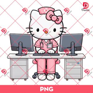 Hello Kitty Unit Coordinator PNG, HK In Hospital PNG