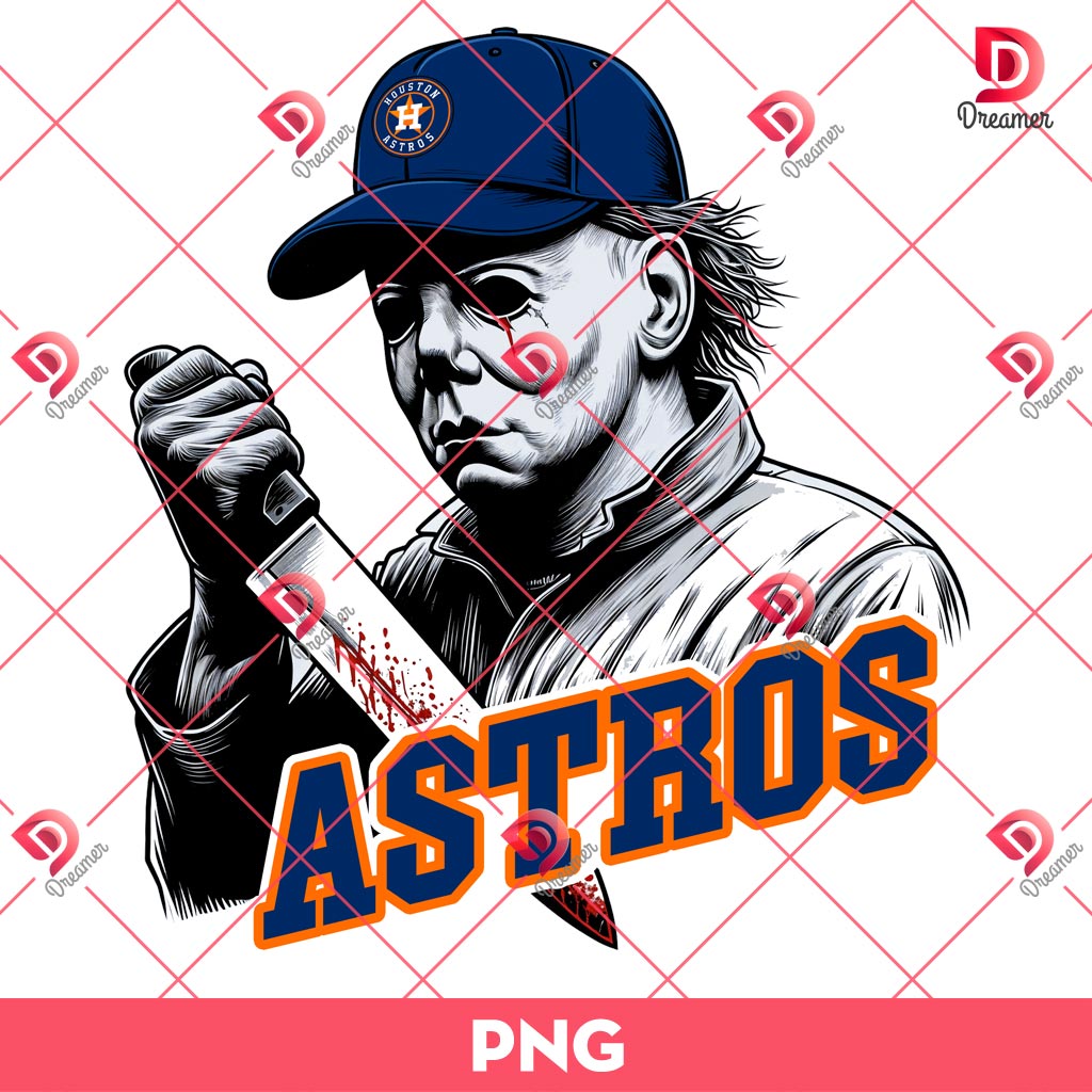 Houston Astros Michael Myers PNG, Horror Characters MLB Baseball PNG 1 Houston Astros Michael Myers PNG, Horror Characters MLB Baseball PNG