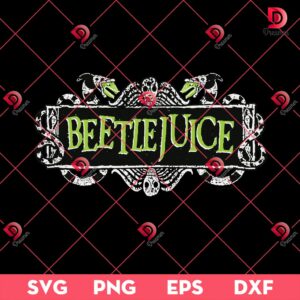 Junior's Beetlejuice Classic Green Logo SVG PNG
