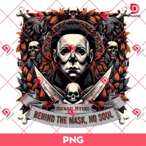 Michael Myers Behind The Mask No Soul PNG, Halloween Horror Characters PNG