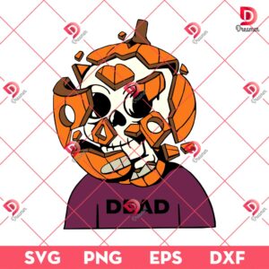 Skeleton Pumpkin Halloween PNG, Skull Halloween PNG