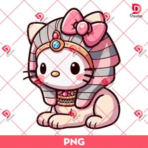 Sphinx Hello Kitty PNG, Ancient Egyptian Hello Kitty PNG