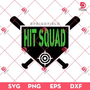 Springfield Hit Squad SVG PNG EPS DXF
