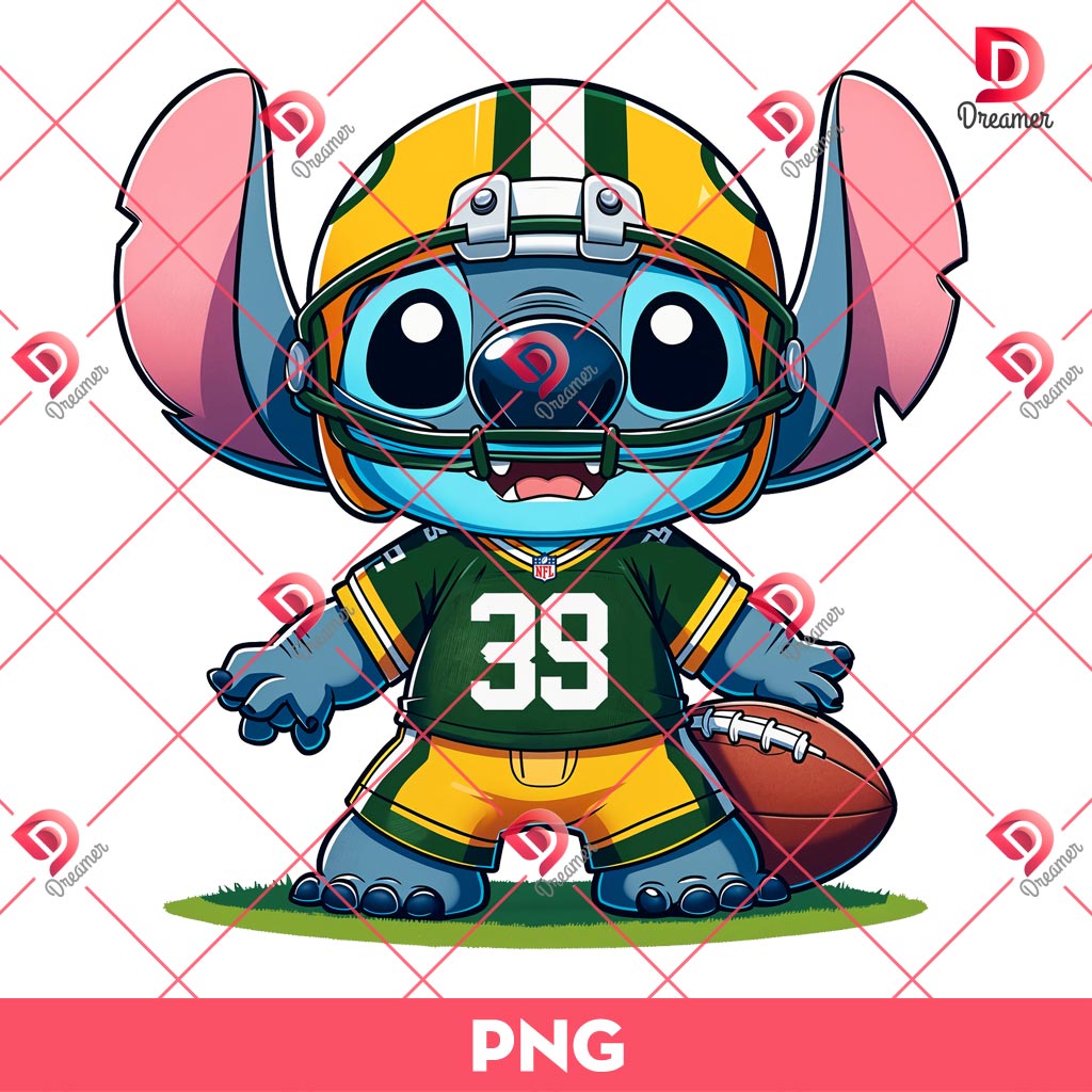 Stitch Green Bay Packers NFL Football PNG, Stitch Sport NFL PNG 1 Stitch Green Bay Packers NFL Football PNG, Stitch Sport NFL PNG