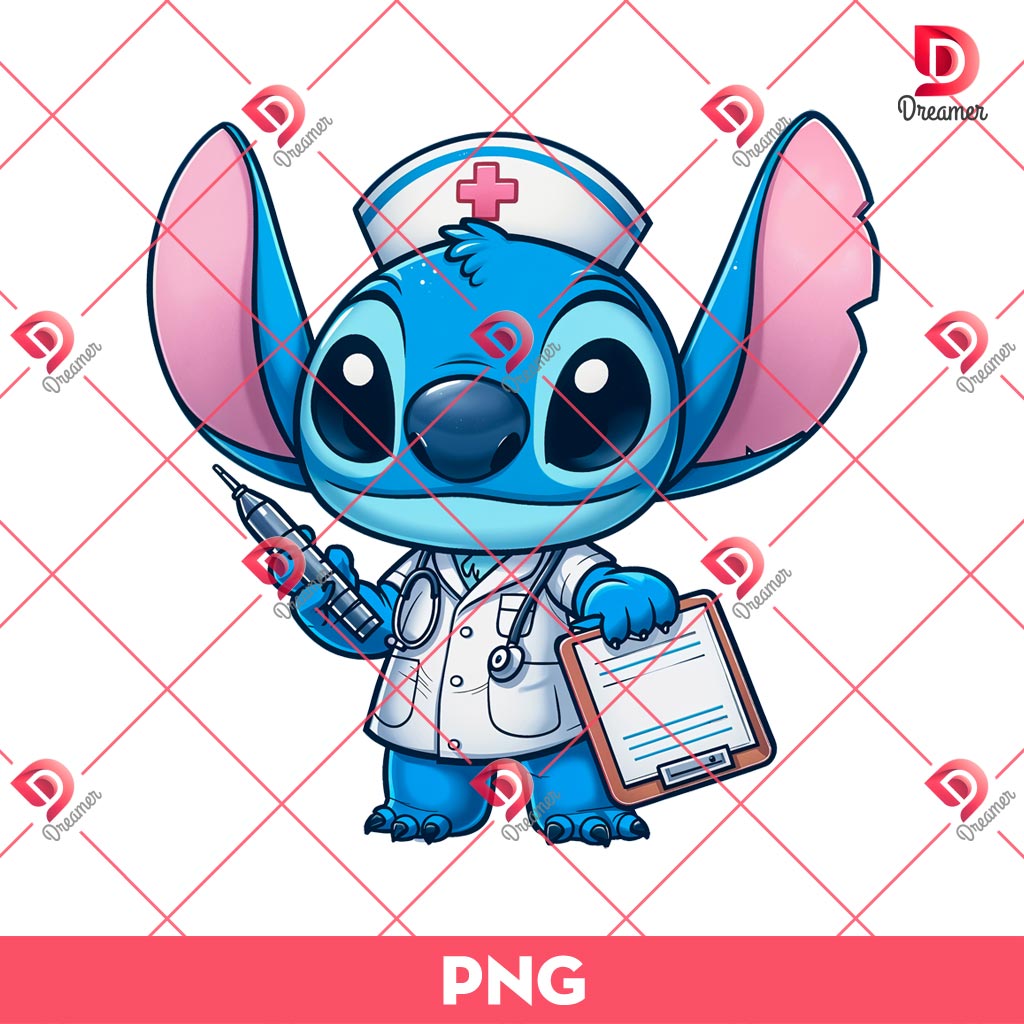 Stitch Medical Assistance PNG, Stitch Nurse In Hospital PNG 1 Stitch Medical Assistance PNG, Stitch Nurse In Hospital PNG