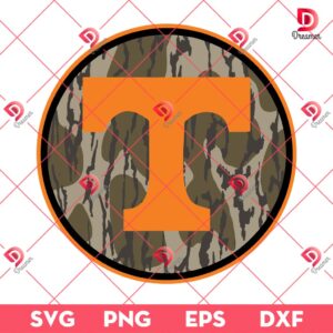 Tennessee Camouflage Logo SVG PNG DXF EPS