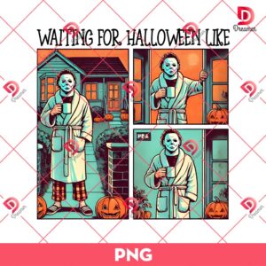 Waiting For Halloween Like Horror Characters PNG Bundle, Horror Characters Halloween PNG Bundle