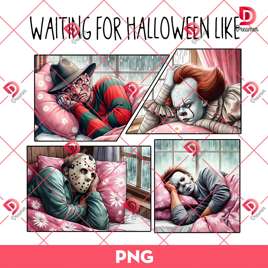 Waiting For Halloween Like Killers PNG, Horror Characters Halloween PNG, Scary Movie Halloween PNG 1 Waiting For Halloween Like Killers PNG, Horror Characters Halloween PNG, Scary Movie Halloween PNG