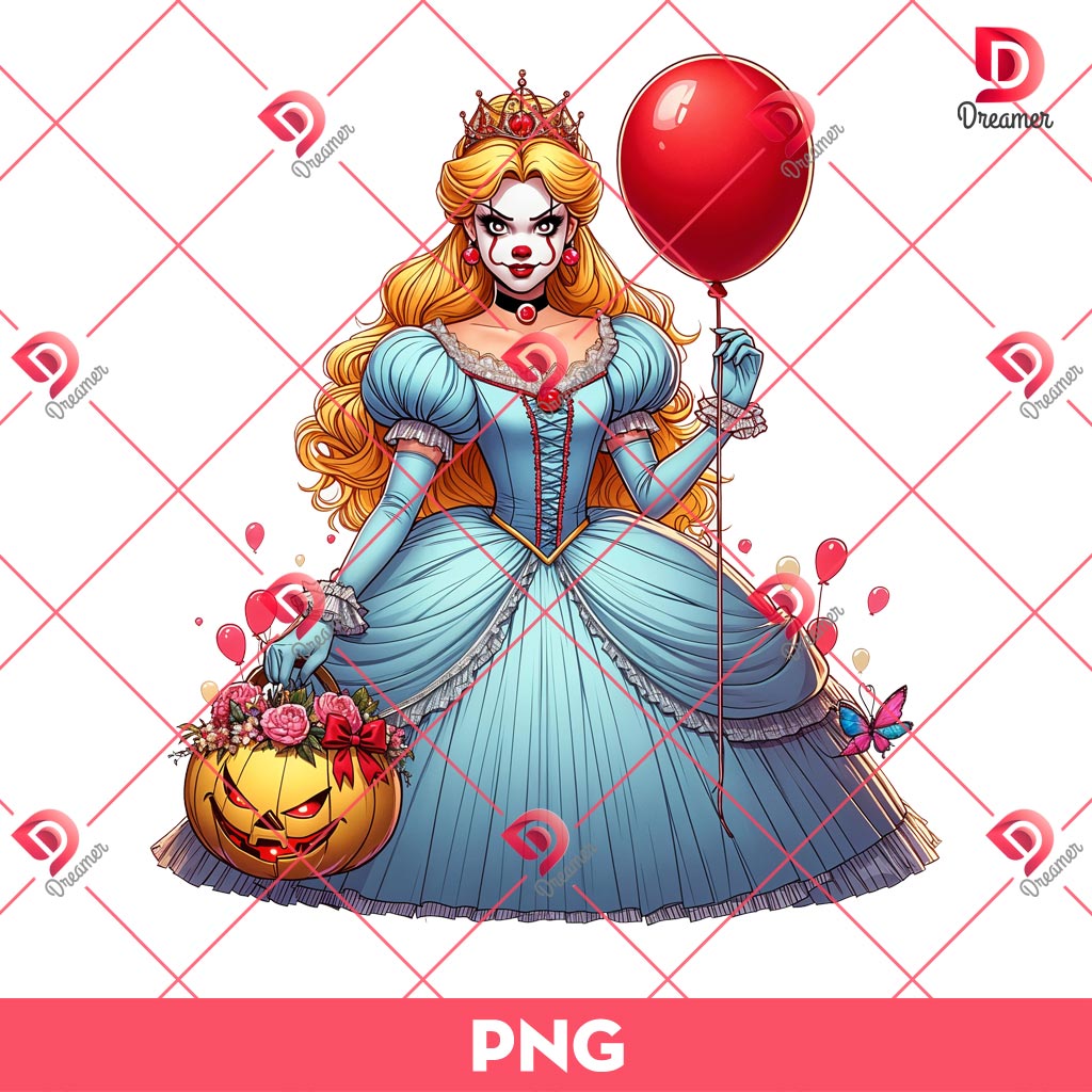 Disney Princess Pennywise PNG Bundle, Horror Characters x Disney Princess PNG Bundle 8 Disney Princess Pennywise PNG Bundle, Horror Characters x Disney Princess PNG Bundle