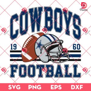 Cowboys Football EST 1960 SVG PNG EPS DXF, Dallas Cowboys NFL Est 1960 SVG