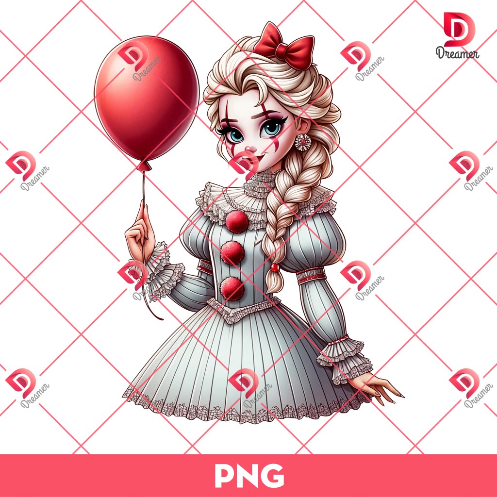 Disney Princess Pennywise PNG Bundle, Horror Characters x Disney Princess PNG Bundle 2 Disney Princess Pennywise PNG Bundle, Horror Characters x Disney Princess PNG Bundle
